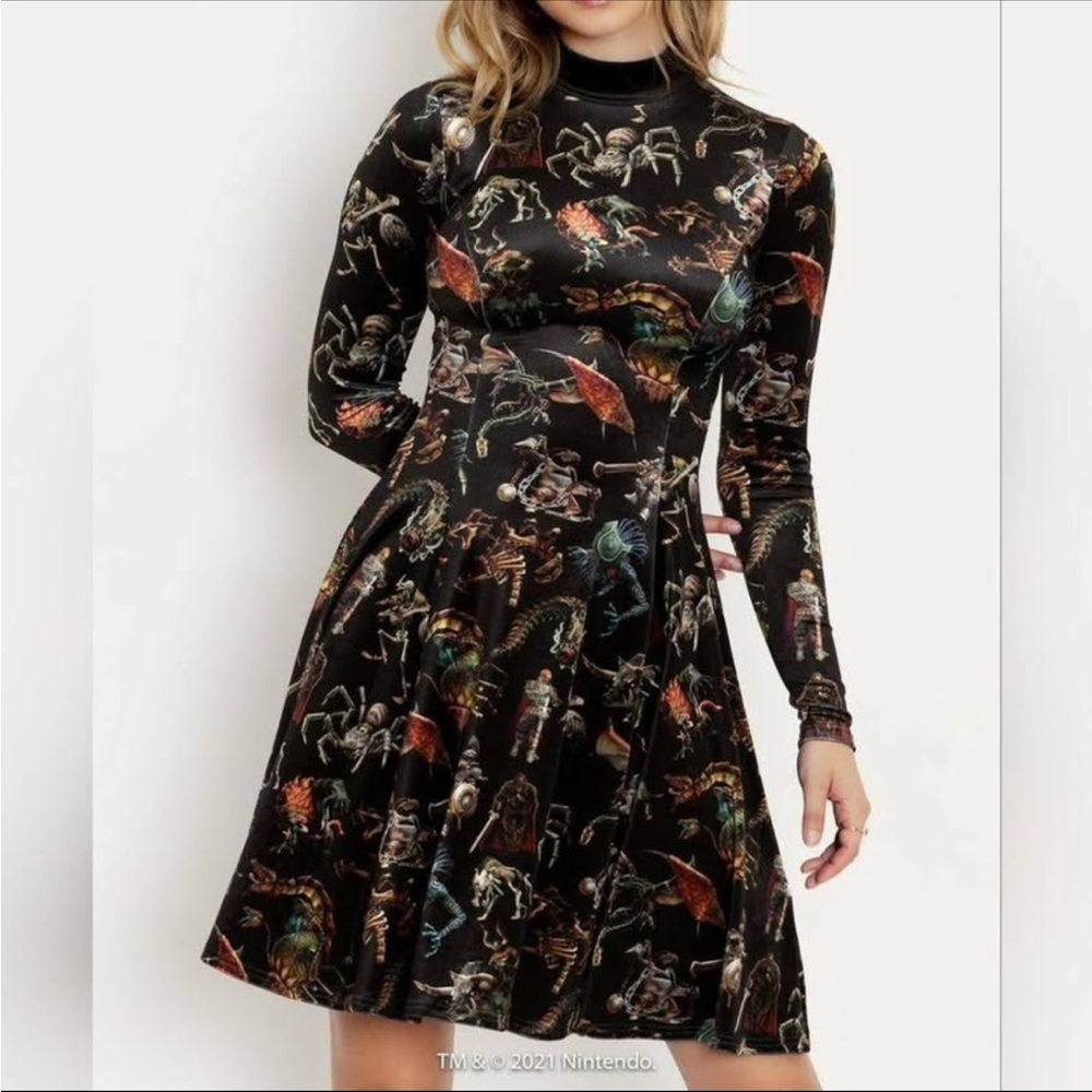 Blackmilk x Legend of Zelda Enemies Velvet Dress